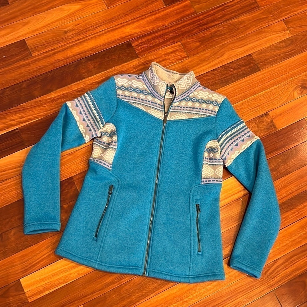 Spyder W Bella Full Zip Fleece Jacket Size Medium
